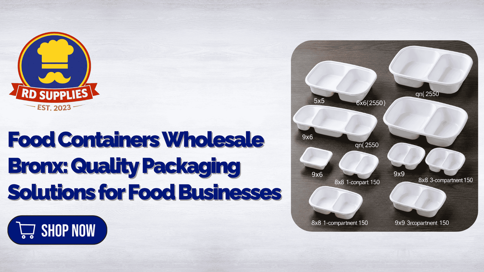 Food Containers Wholesale Bronx