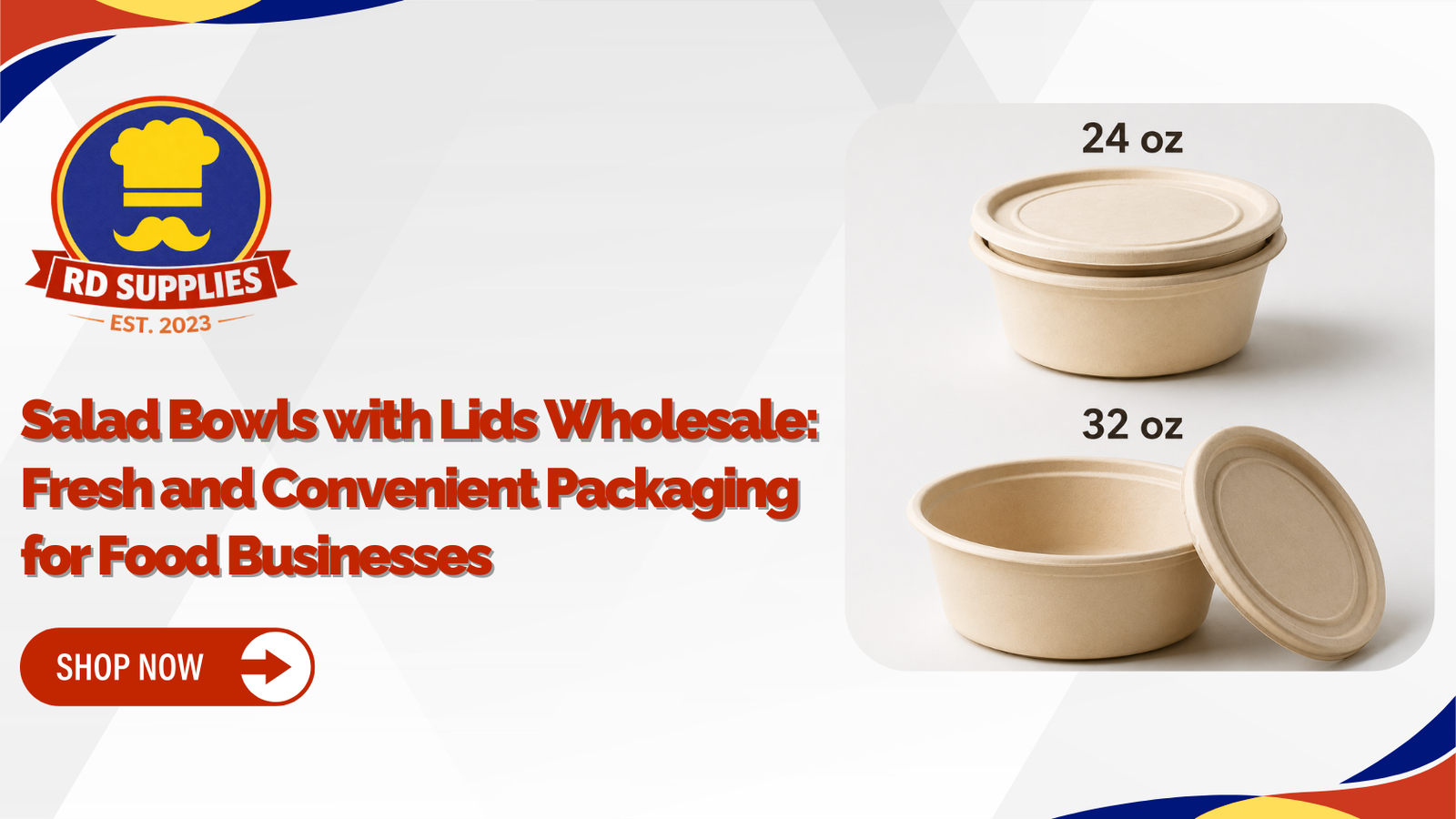 Salad Bowls with Lids Wholesale