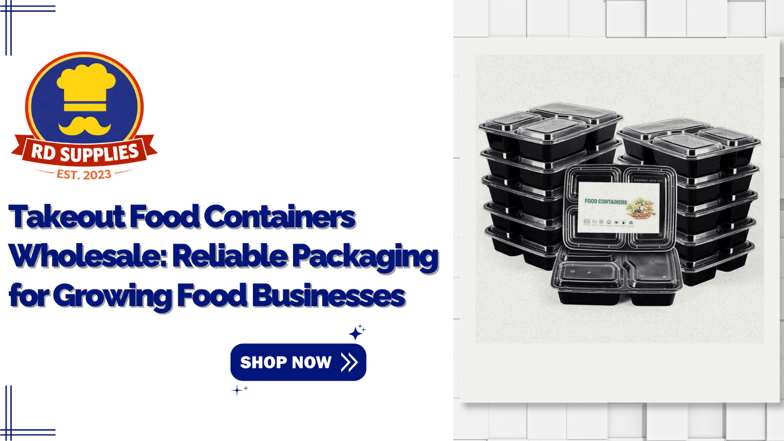 Takeout Food Containers Wholesale