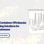 Clear Hinged Containers Wholesale