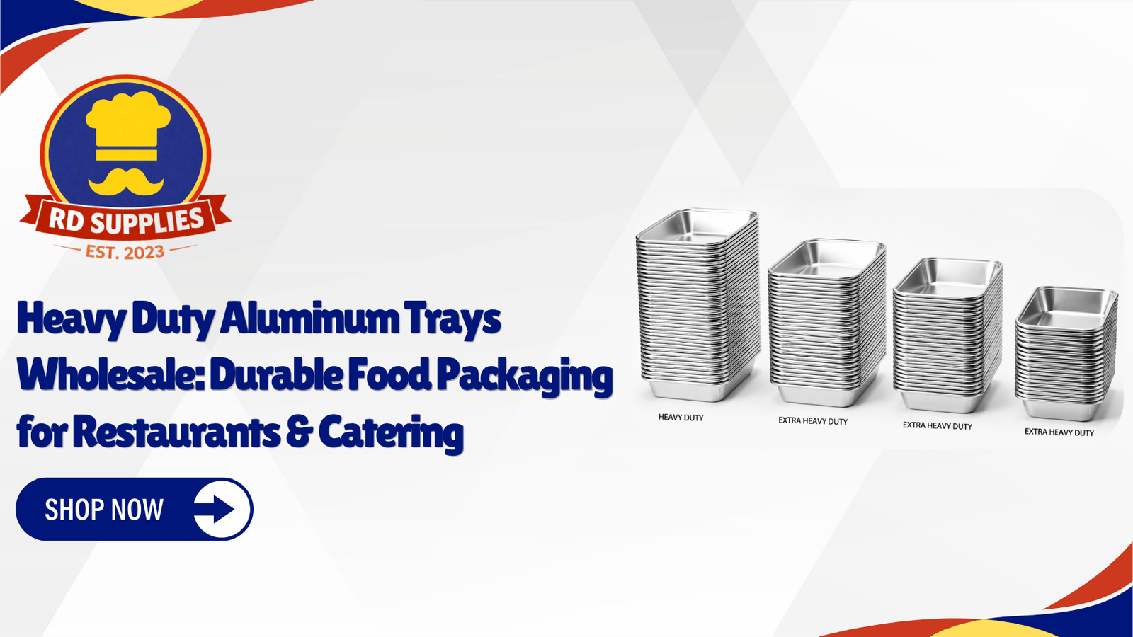 Heavy Duty Aluminum Trays Wholesale